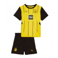 Borussia Dortmund Hemmatröja Barn 2024-25 Kortärmad (+ Korta byxor)